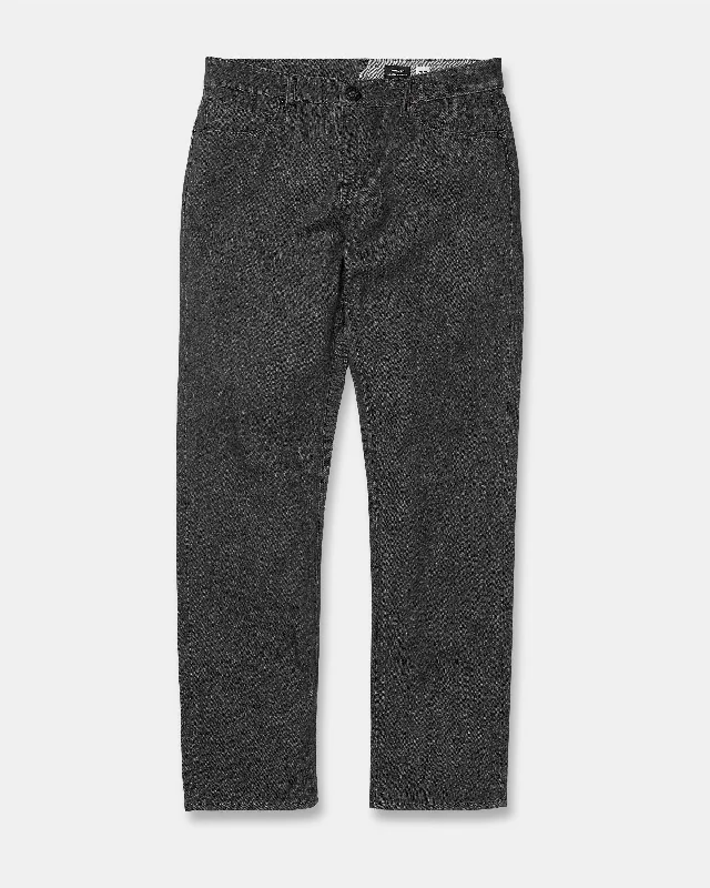 V Solver Stretch Modern Fit Jeans - Grey Confident Men's High