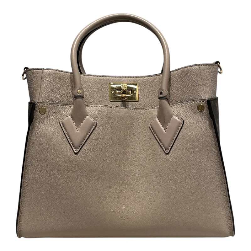LOUIS VUITTON/Hand Bag/Monogram/Leather/BEG/LV ON MY SIDE PM Artistic Men's Avant