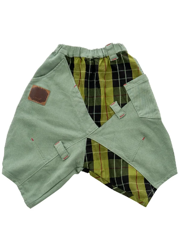 Green Crash Pants