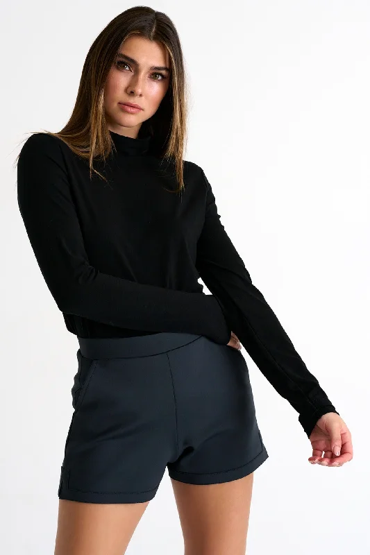 Long Sleeve Mock Neck Shirt - 52484-62-800 Dynamic Men's High