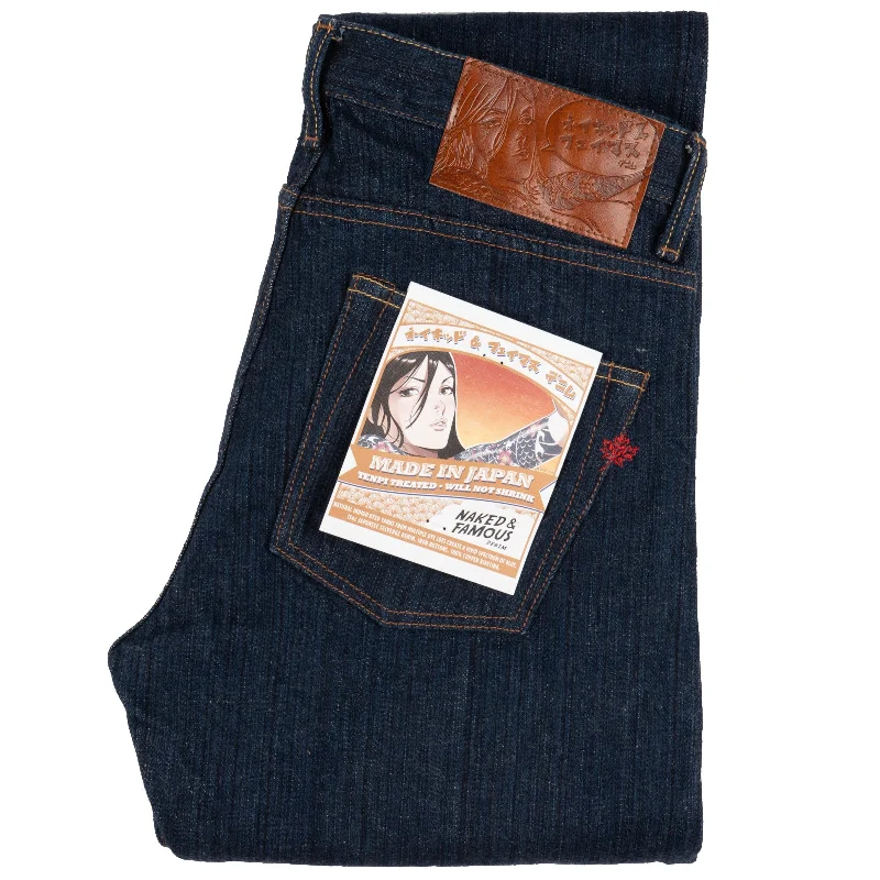 Super Guy - MIJ9 - "Tennen Ai" Natural Indigo Slub Selvedge Refined Men's Classic 