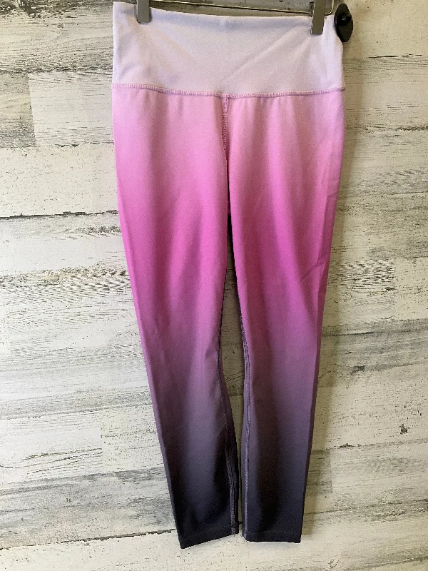 Athletic Leggings By Athleta In Pink, Size: S Cool Men's Distressed