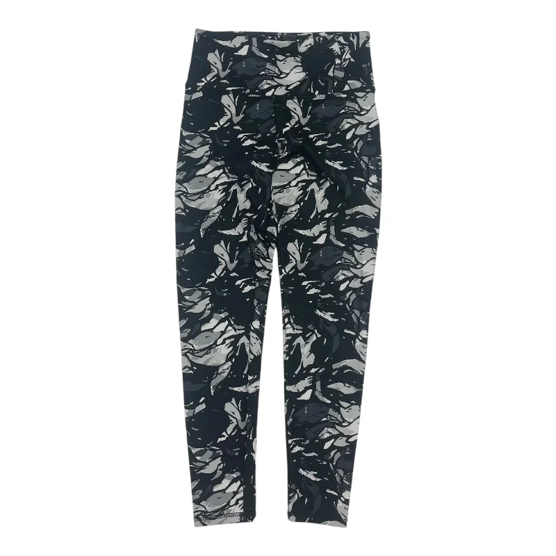 Athletic Leggings Capris By Balance Collection In Black & White, Size:L Earthy Men's Sustainable 