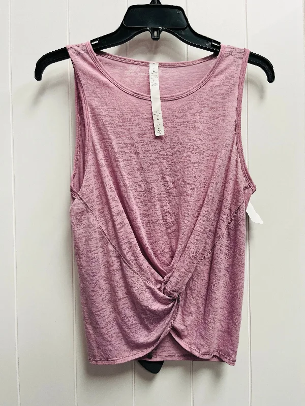 Athletic Tank Top By Lululemon In Purple, Size: M Cclassic Men's Tweed