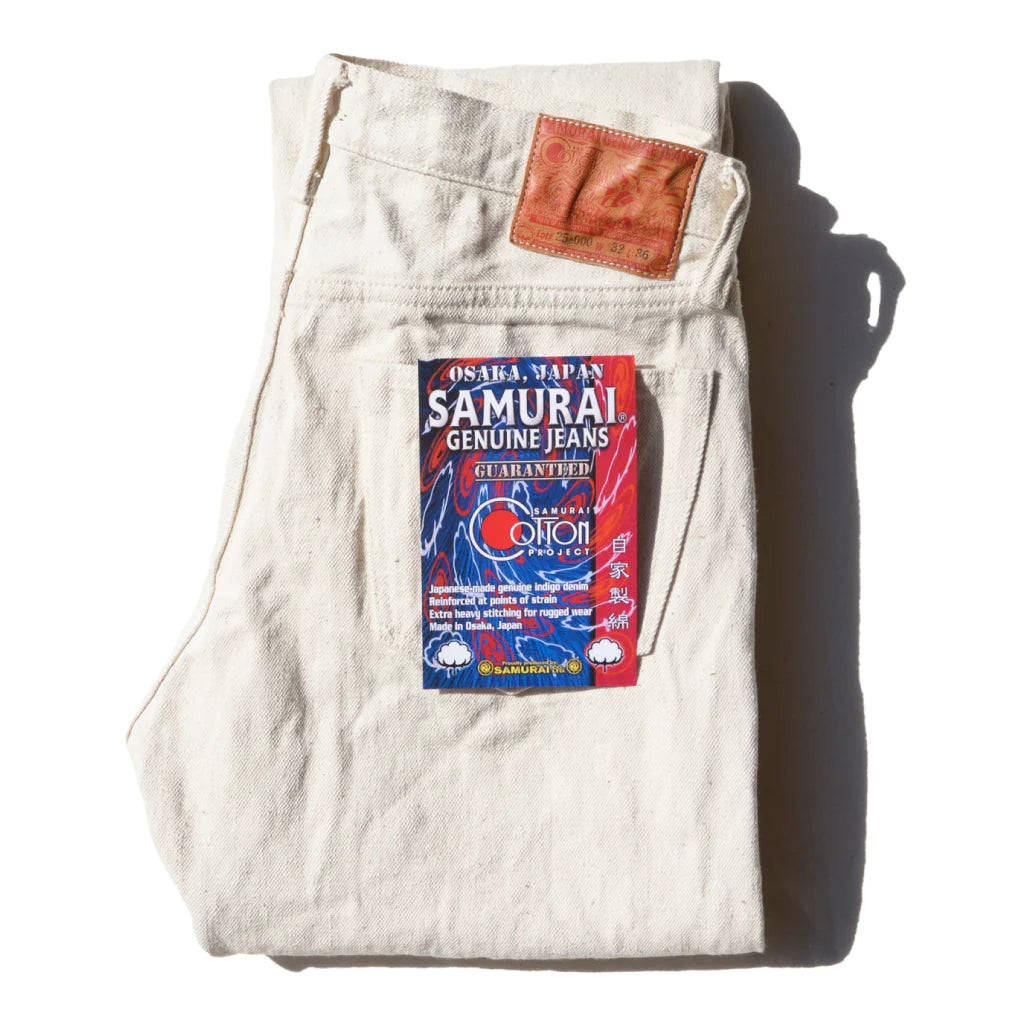 Samurai Jeans S710SC-KI JAPANESE COTTON NATURAL COLOR JEANS Business