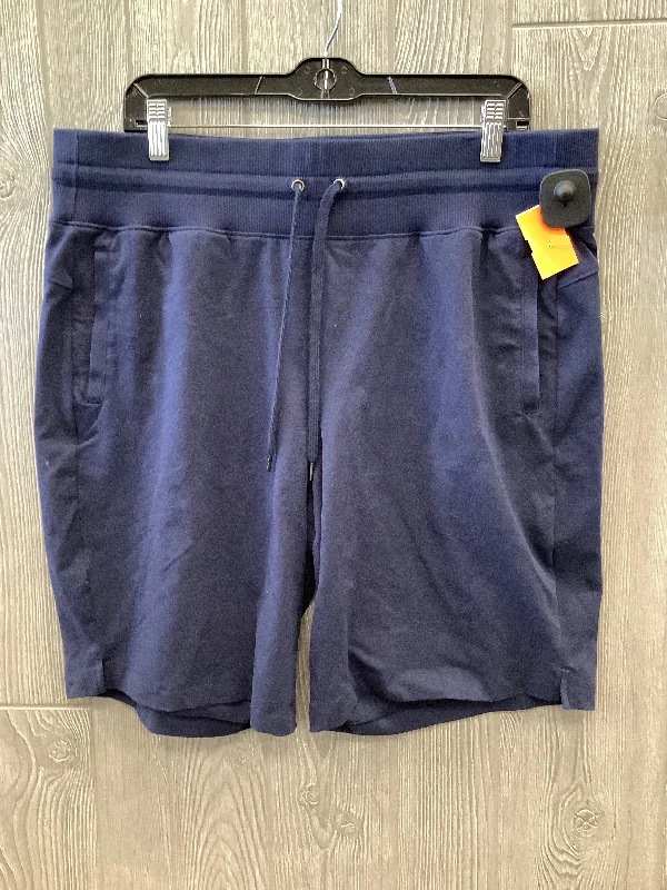 Athletic Shorts By Tek Gear In Blue, Size: Xl Preppy Men's College