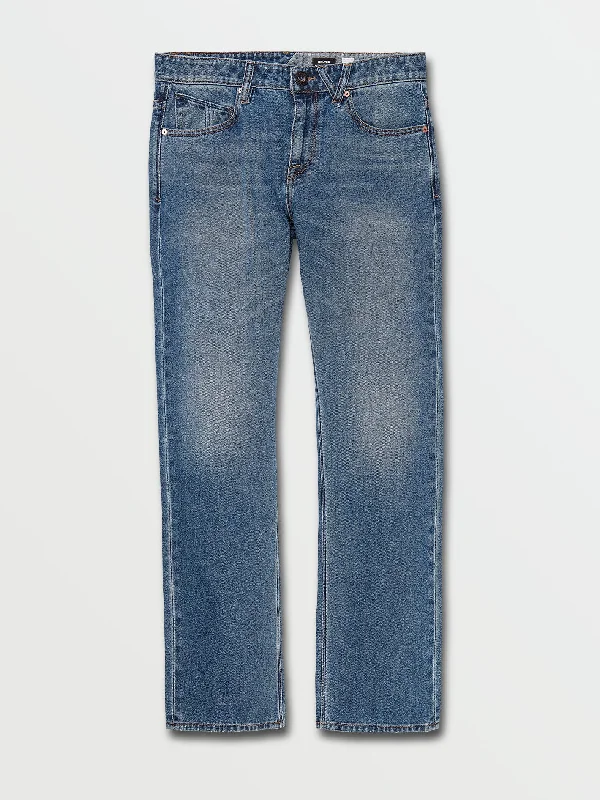 Solver Modern Fit Jeans - Middle Broken Blue Elegant Men's Cashmere