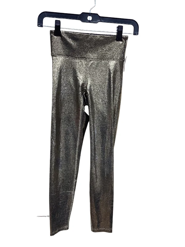 Athletic Leggings By Clothes Mentor In Gold, Size: Xs Casual Men's Loose