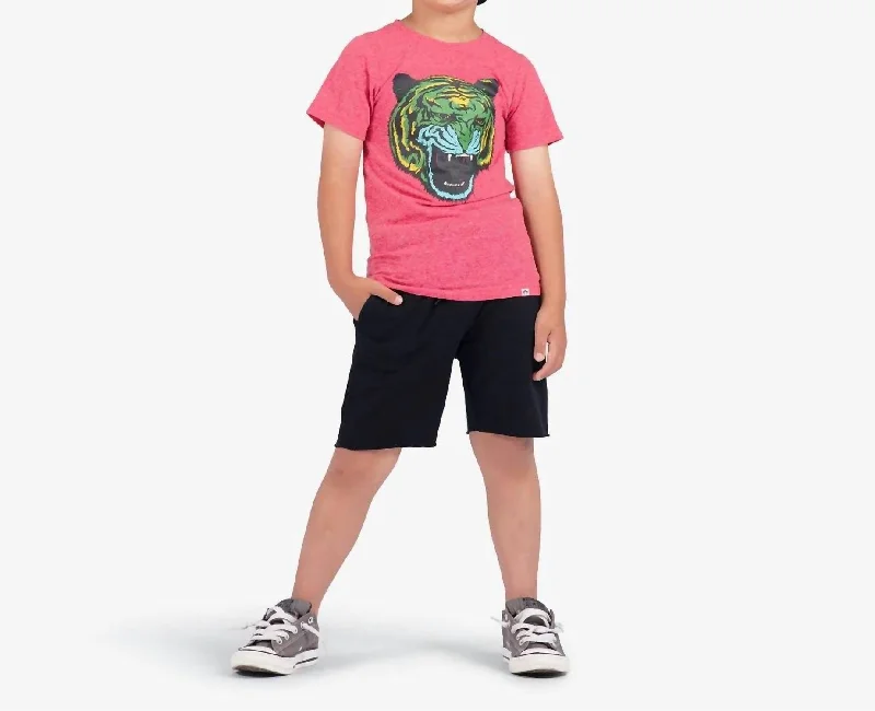 Camp Shorts In Black Street