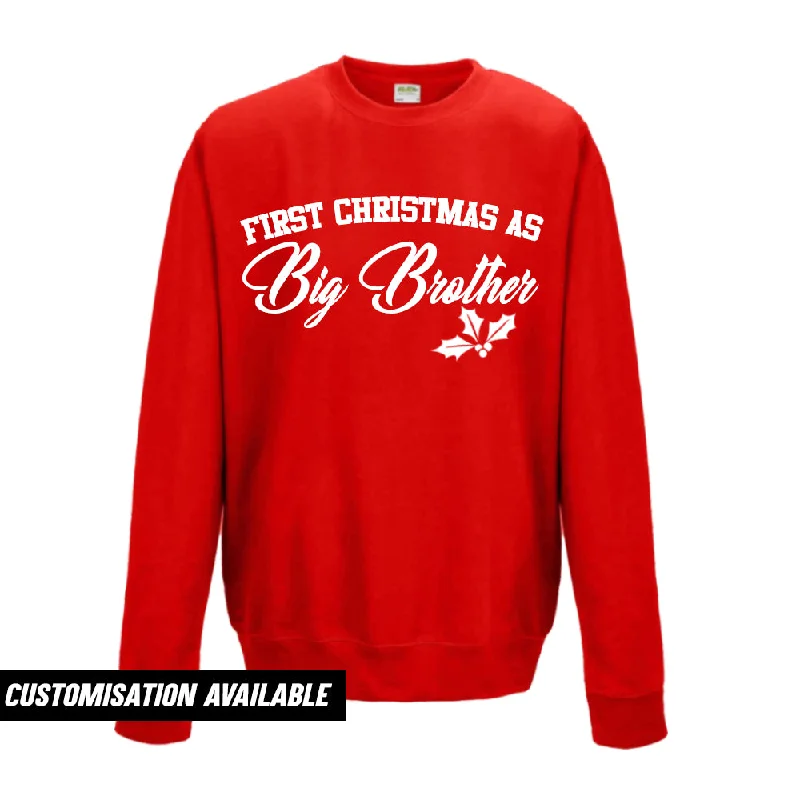 First Christmas As Brother Sweatshirt (MRK X)