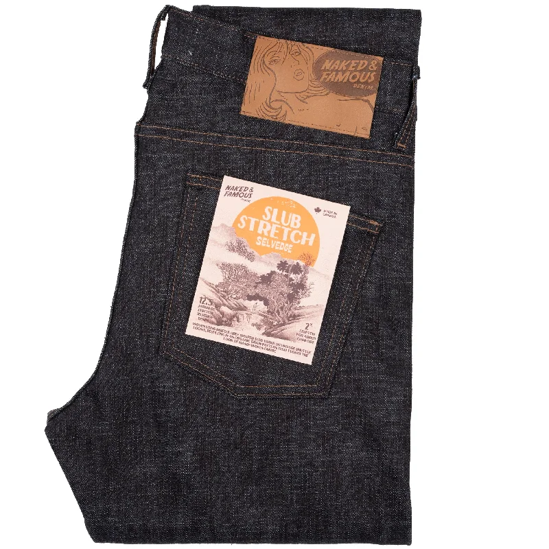 Super Guy - Slub Stretch Selvedge Refined Men's Classic 