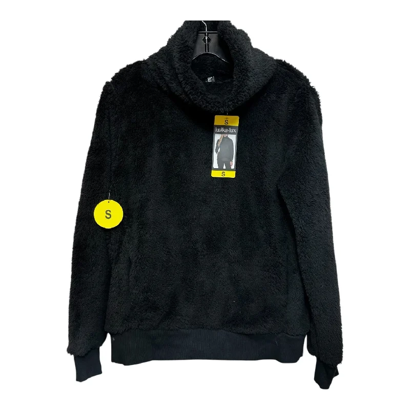 Athletic Fleece By Clothes Mentor In Black, Size: S Trendy Men's Oversized