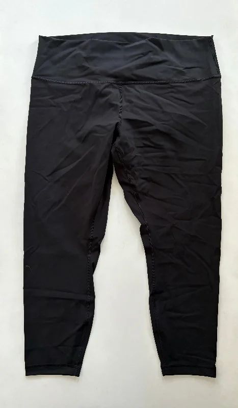 Athletic Leggings By Lululemon In Black, Size: 1x Dapper Men's Bow