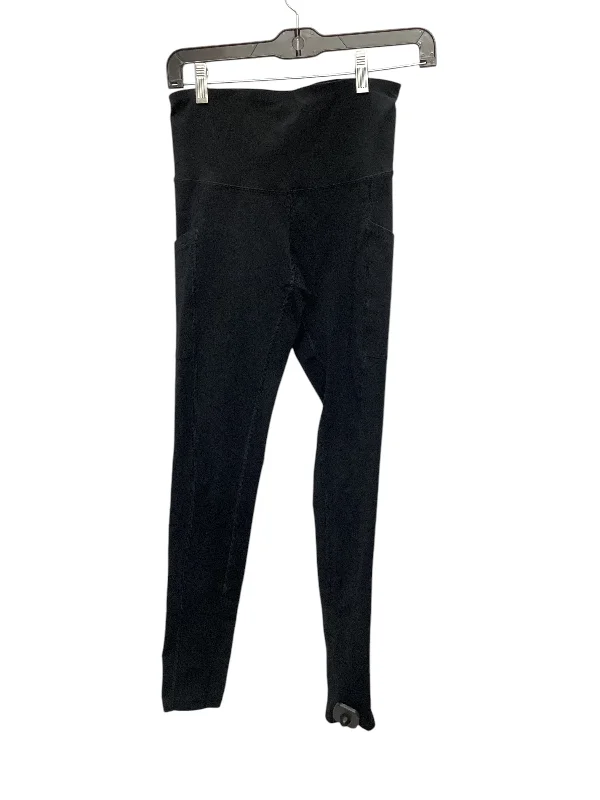 Athletic Leggings By Champion In Black, Size: Xs Laid