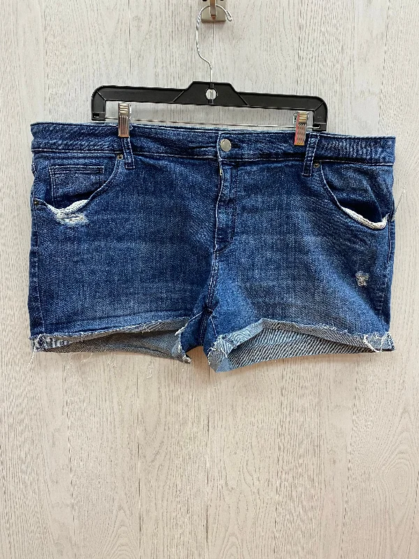 Blue Denim Shorts Universal Thread, Size 22w Dynamic Men's Glow