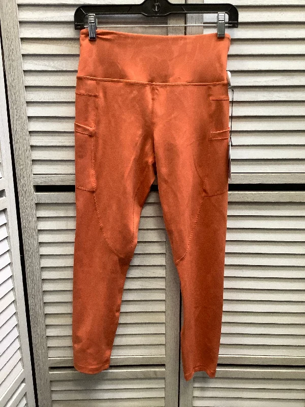 Athletic Leggings By Zyia In Orange, Size: M Sophisticated Men's French