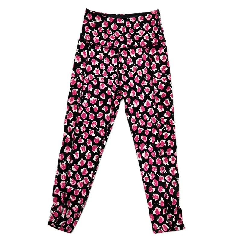 Athletic Leggings By Kate Spade In Floral Print, Size: S Tailored