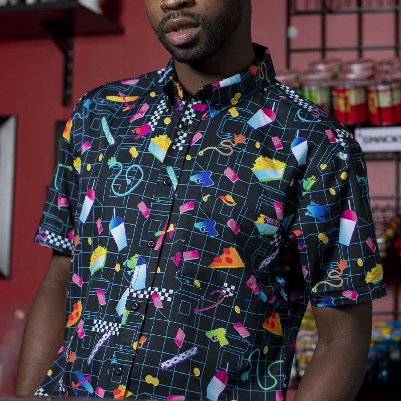 ‘80s Retro Pack “Mall Madness" – KUNUFLEX Short Sleeve Shirt Laid