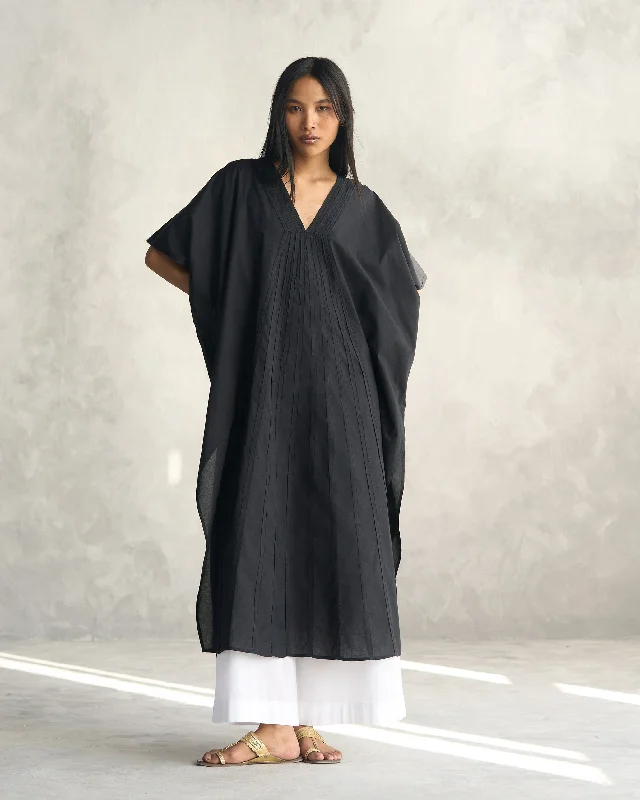 Tulum Kaftan - Black Streetwear Style