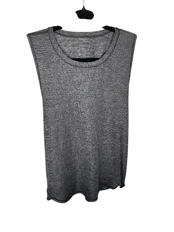 Athletic Tank Top By Lululemon In Grey, Size: M Traditional Men's Country