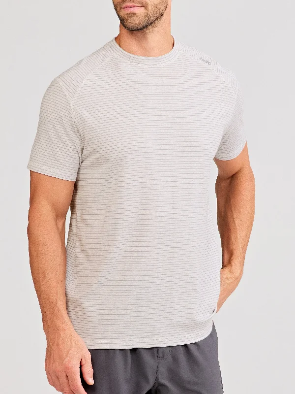 Carrollton Fitness T-Shirt - Mini Stripe