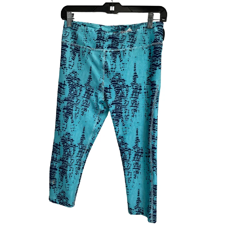 Athletic Leggings Capris By Under Armour In Blue, Size: M Preppy Men's College