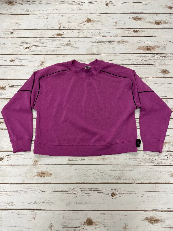 Athletic Sweatshirt Crewneck By All In Motion In Pink, Size: M