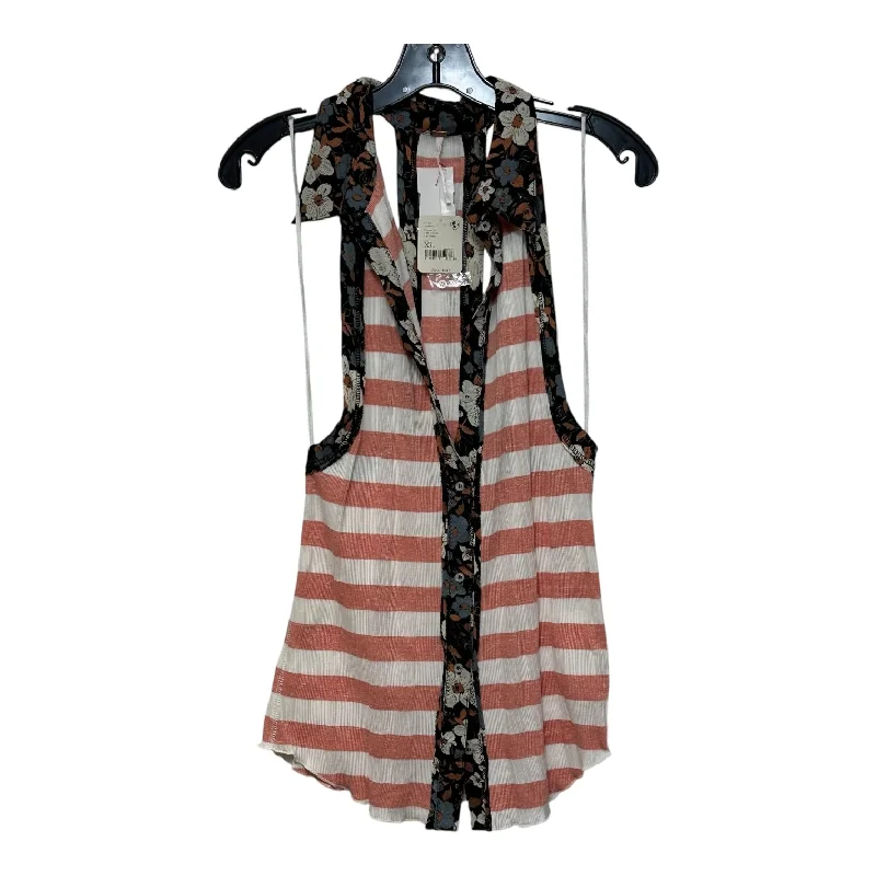 Tank Top By Free People In Striped Pattern, Size: Xl Casual Men's Short