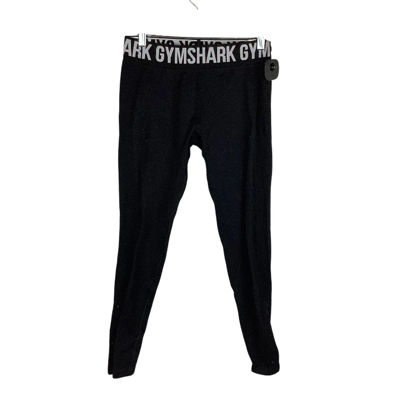 Athletic Leggings By Gym Shark In Black, Size: M Modern Men's Geometric