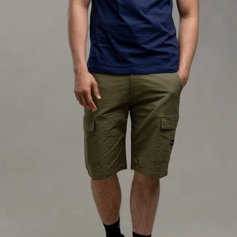 Ilabb Mens Cargo Short Army Green Dynamic Men's Glow