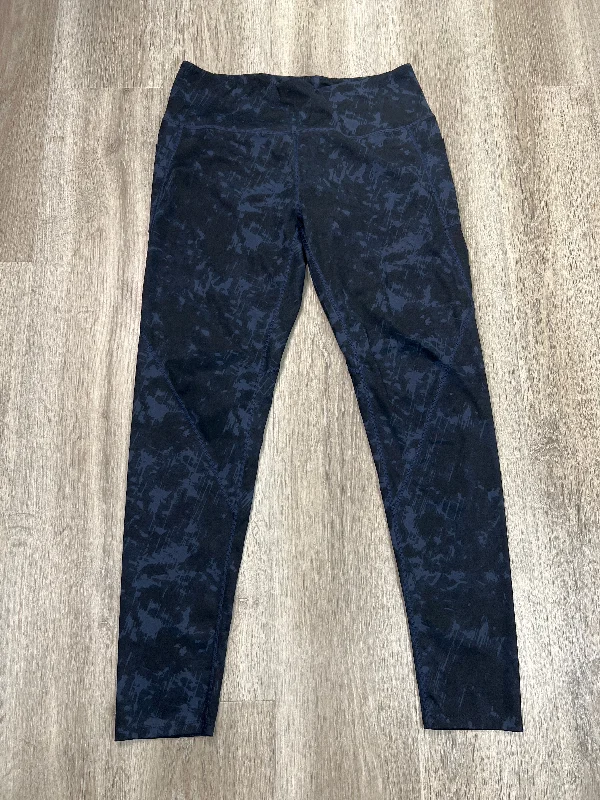 Athletic Leggings By ALONG FIT In Blue, Size: Xl Confident Men's High