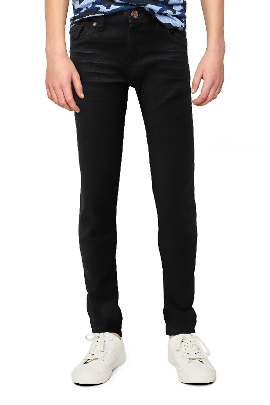 CULTURA Boy's Elastic Waist Inside Jeans Adventure