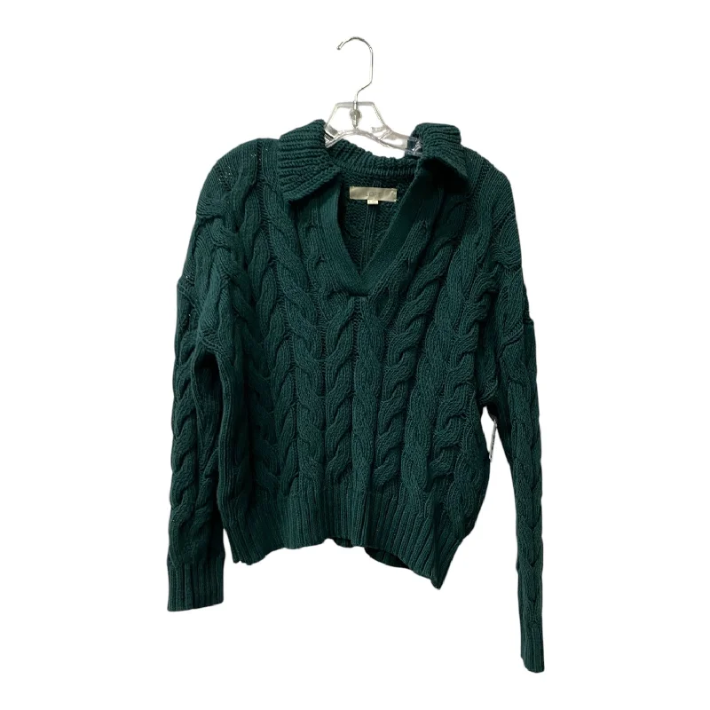 Sweater By Loft In Green, Size:S Masculine Men's Thick