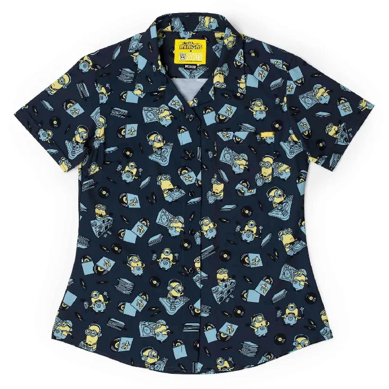 Minions “Minionmix” – Women's KUNUFLEX Short Sleeve Shirt Classic Men's Pin