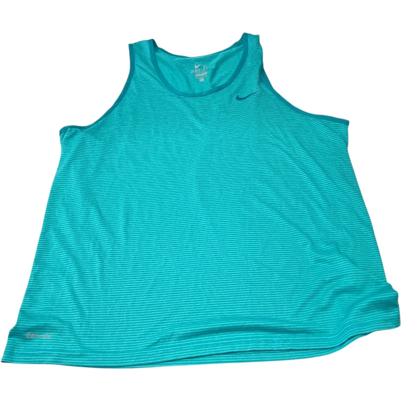 Athletic Tank Top By Nike Apparel In Blue, Size: Xl Refined Men's European