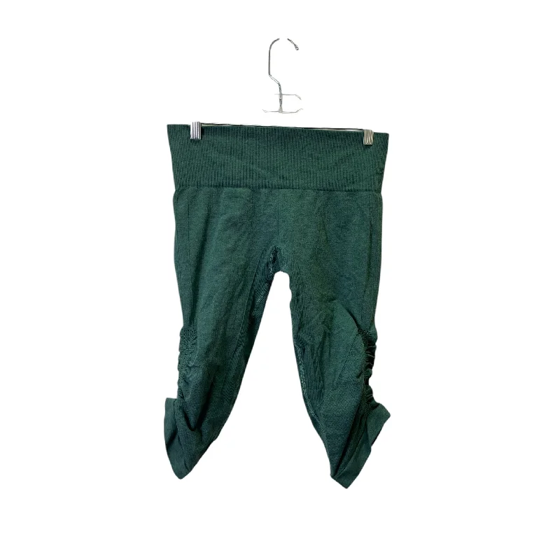 Athletic Leggings Capris By Lululemon In Green, Size:S Trendy Men's Bucket