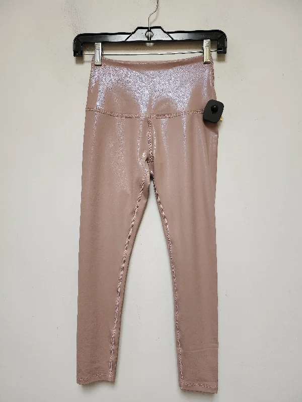 Athletic Leggings By Beyond Yoga In Pink, Size: Xs Sporty Men's Athleisure 