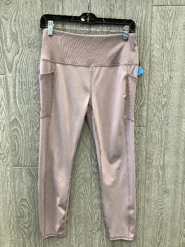 Athletic Leggings By Rbx In Mauve, Size: L Traditional Men's Wool
