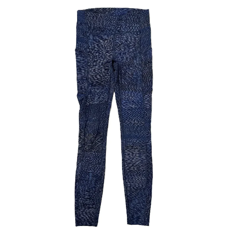 Athletic Leggings By Lululemon In Blue, Size: Xs Organic