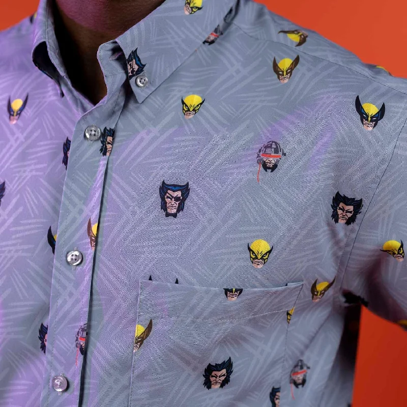X-Men “Lil Logans” – KUNUFLEX Short Sleeve Shirt Relaxed Men's Australian 