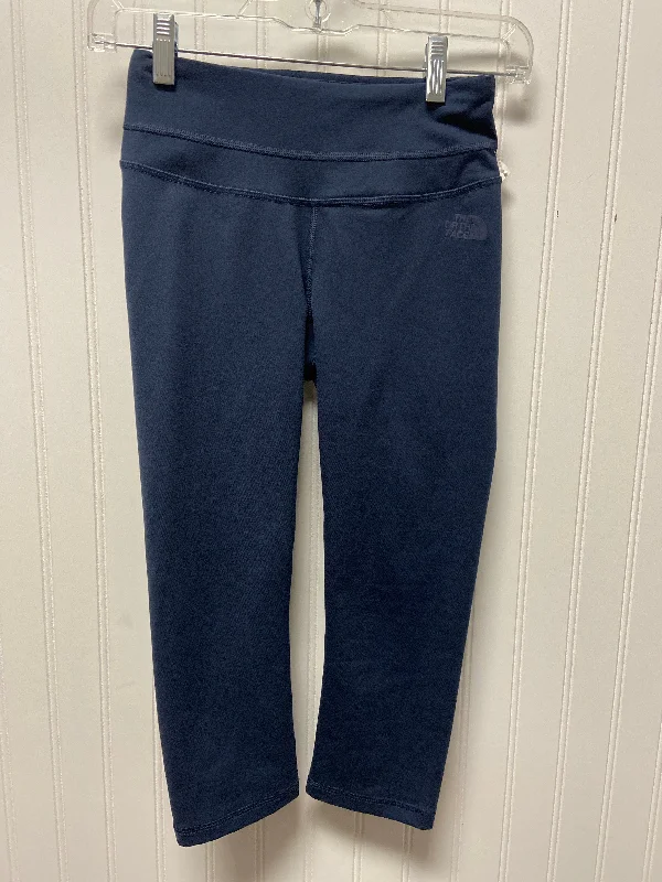 Athletic Leggings Capris By The North Face In Navy, Size: Xs Refined Men's Hand