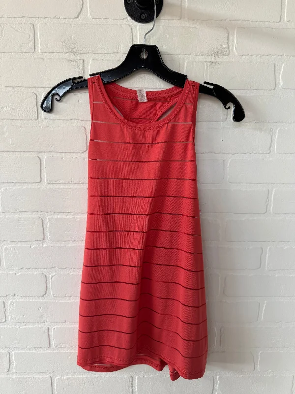 Athletic Tank Top By Athleta In Orange, Size: Xs Bohemian Men's Free