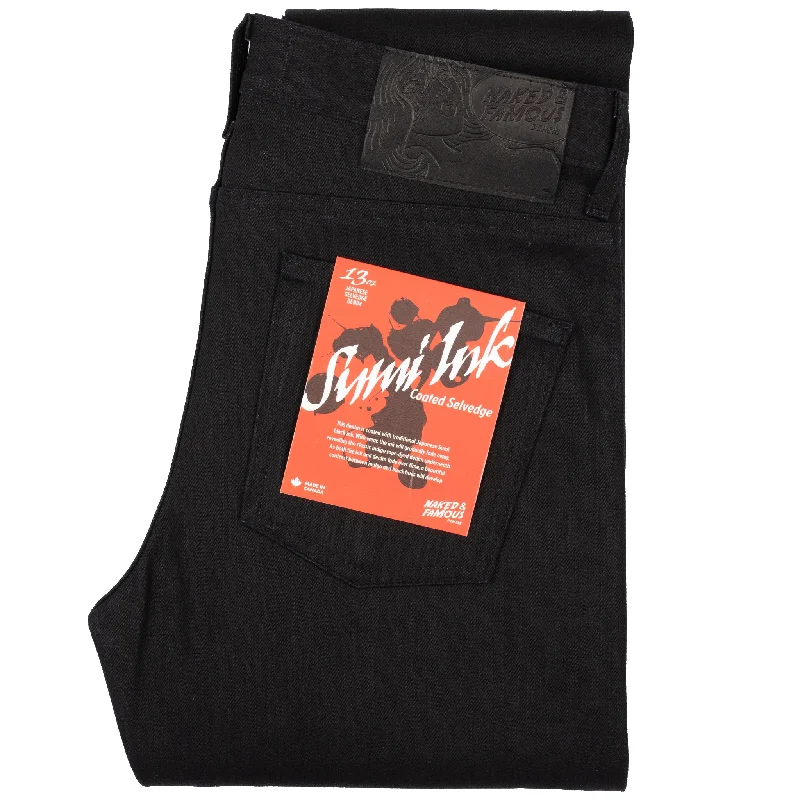 Super Guy - Sumi Ink Coated Selvedge Classic Men's Pin