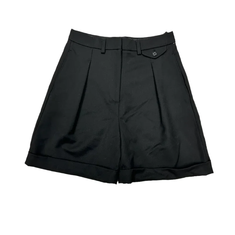 Shorts By Anine Bing In Black, Size: 0 Sporty Men's Athleisure 