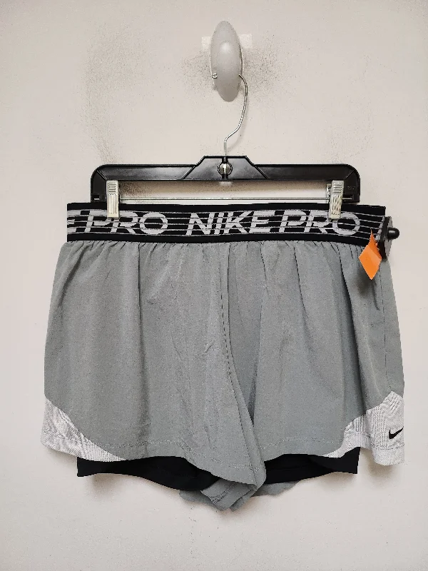 Athletic Shorts By Nike Apparel In Grey, Size: Xl Tailored