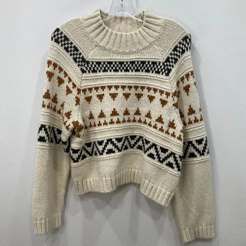 Sweater By Universal Thread In Cream, Size: M Monochromatic All