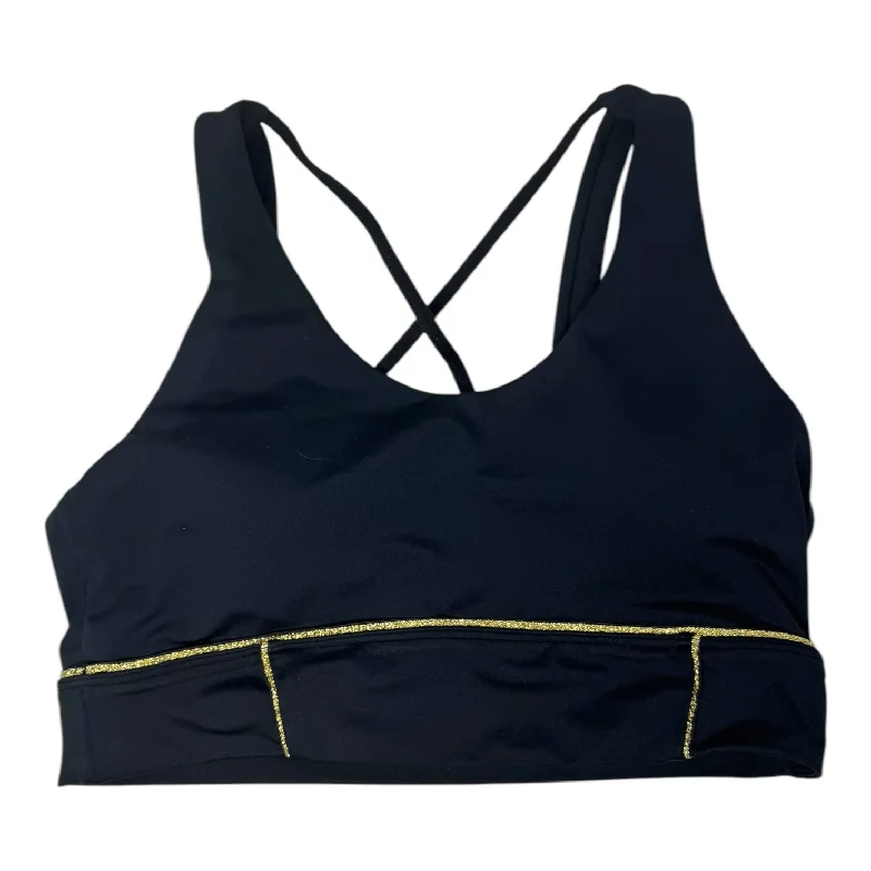 Athletic Bra By Zyia In Black, Size: M Monochromatic Office Style