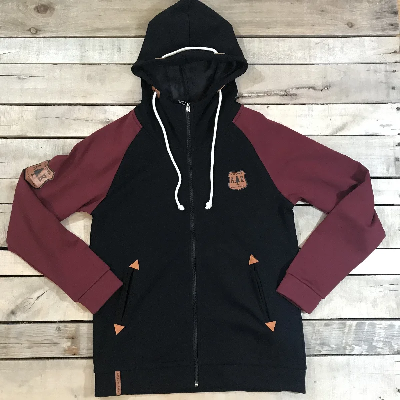 Black/Garnet