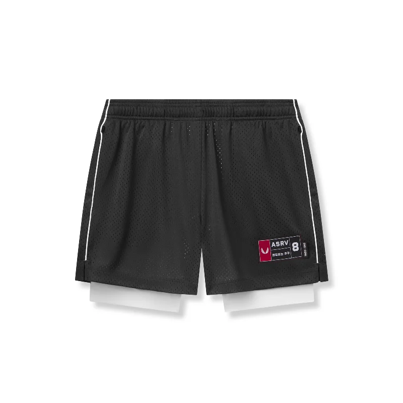 0991. Ion-Mesh 5" Liner Short - Black