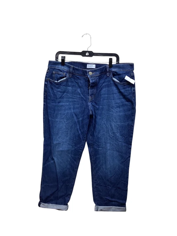 Jeans Straight By Loft  Size: 12l Trendy Men's Scandinavian